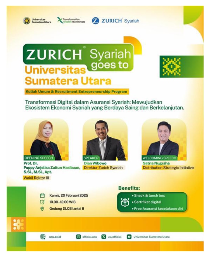 Public Lecture “Digital Transformation in Sharia Insurance: Realizing a Competitive and Sustainable Sharia Economic Ecosystem”